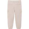 Kids Pique Jogger, Tan - Sweatpants - 5