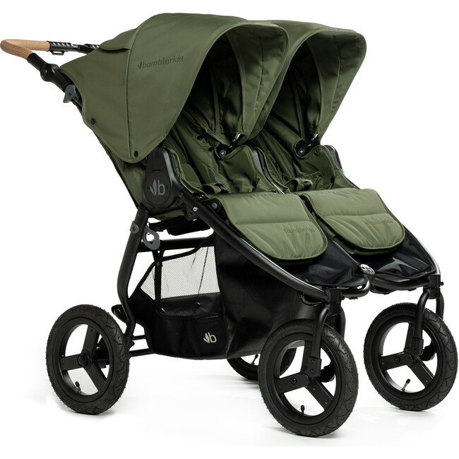 Indie Twin Olive Double Stroller