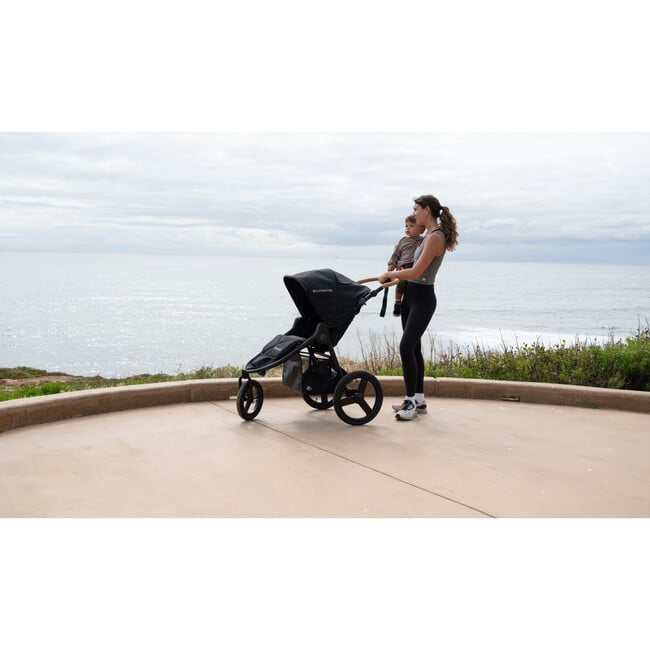 Speed Black Jogging Stroller - Single Strollers - 5