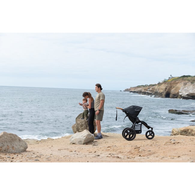 Speed Black Jogging Stroller - Single Strollers - 7