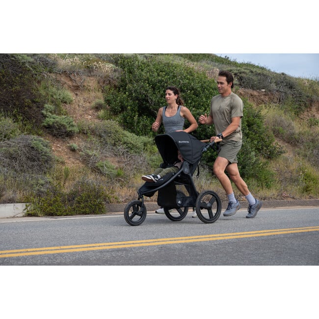 Speed Black Jogging Stroller - Single Strollers - 8