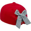 Officially Licensed Georgia Bow Baseball Hat, Red - Hats - 2