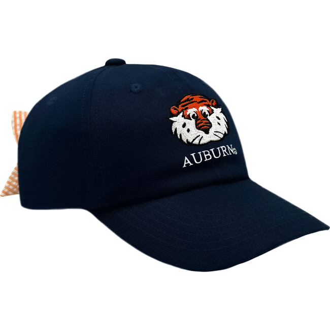 Officially Licensed Auburn Bow Baseball Hat, Navy