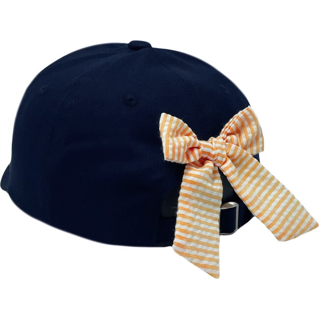 Officially Licensed Auburn Bow Baseball Hat, Navy - Hats - 2