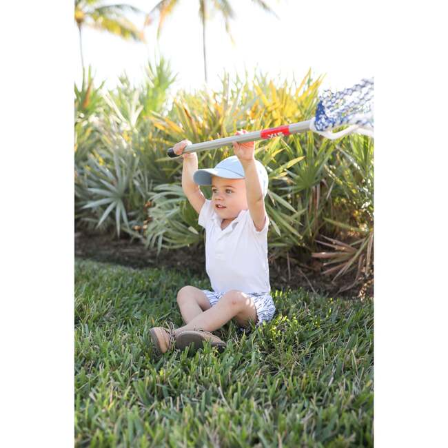 Golf Cart Baseball Hat, Blue - Hats - 3