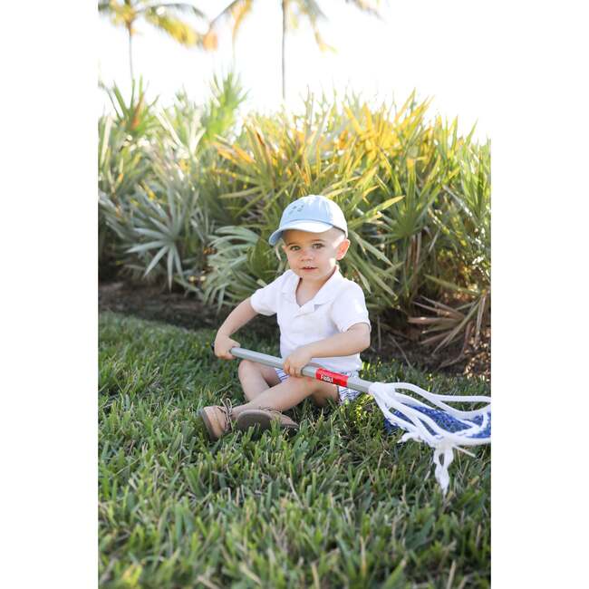 Golf Cart Baseball Hat, Blue - Hats - 4