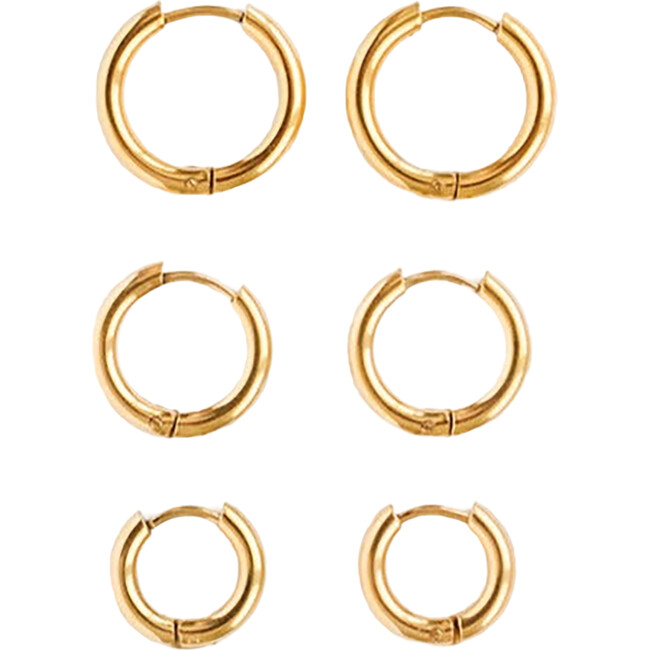 Endless Hoop Earrings Set of 3