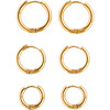 Endless Hoop Earrings Set of 3 - Earrings - 1 - thumbnail