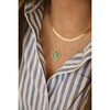 Women's Lovey Necklace, Green Aventurine - Necklaces - 2