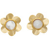 Women's Colette Earring, White/Pearl - Earrings - 1 - thumbnail