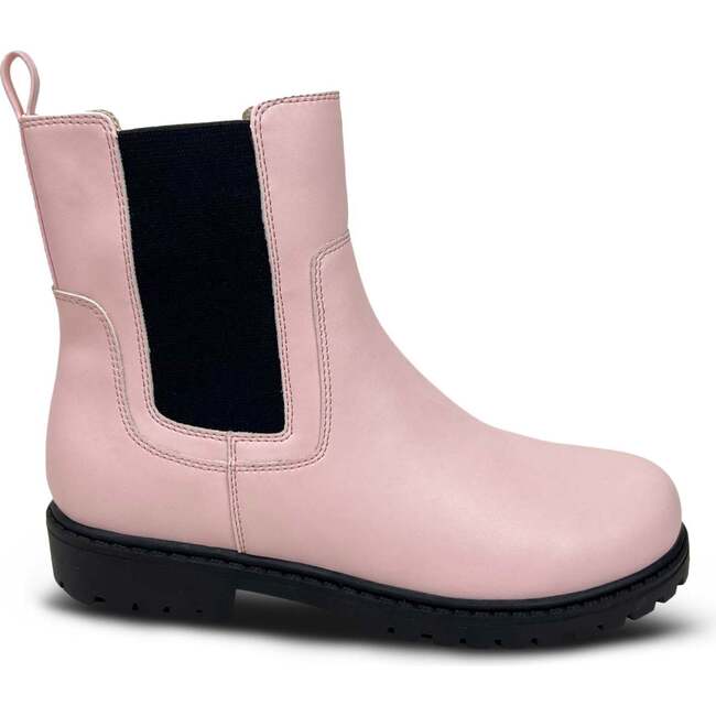 Miss Chelsea Round Toe Lug Sole Boot, Pink