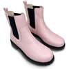 Miss Chelsea Round Toe Lug Sole Boot, Pink - Boots - 3