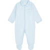 Angel Wing Sleepsuit With Mittens in Blue - Onesies - 1 - thumbnail