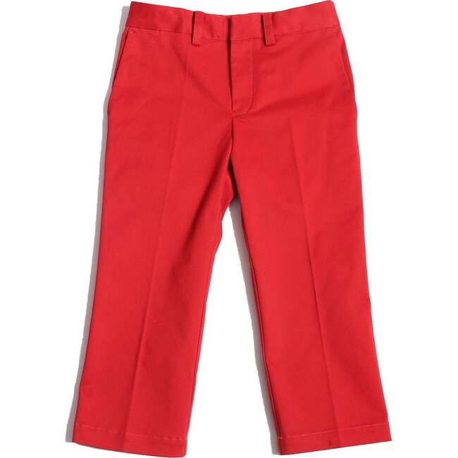 Malok Slim Fit Trousers, Rouge