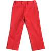 Malok Slim Fit Trousers, Rouge - Pants - 2