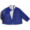 Malok Padded Patchwork Jacket, Breton Mix - Jackets - 1 - thumbnail