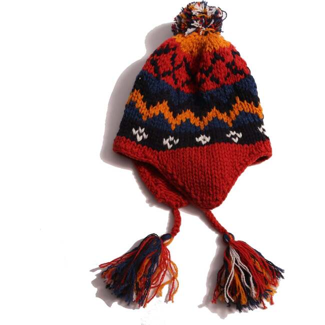 Highlander Tassel Toque, Rouge Mix