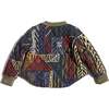 Harlequin Padded Zip Sweatshirt, Rainbow - Sweatshirts - 2