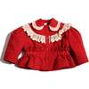 Gwenn Collared Topper, Rouge - Jackets - 1 - thumbnail