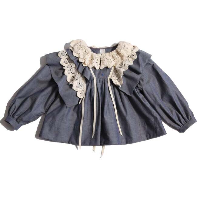 Gael Ruffled Collar Blouse, Breton