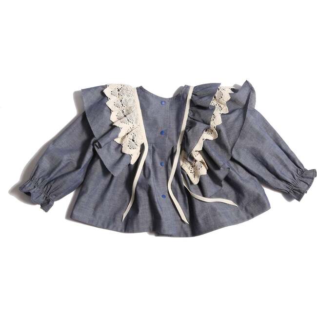 Gael Baby Doll Blouse, Breton - Blouses - 2