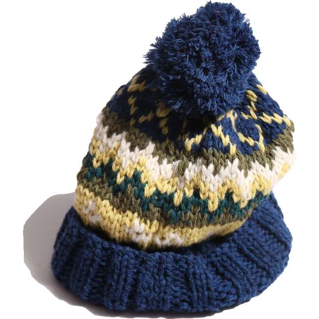 Fair Isle Toque, Breton Mix - Hats - 2