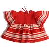 Brittany Smocked Tiered Blouse, Rouge - Blouses - 1 - thumbnail