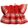 Brittany Smocked Tiered Blouse, Rouge - Blouses - 2