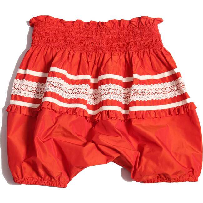 Brittany Smocked Bloomers, Rouge - Bloomers - 2