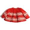 Baby Brittany Smocked Blouse, Rouge - Blouses - 1 - thumbnail