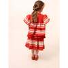 Brittany Smocked Tiered Skirt, Rouge - Skirts - 5