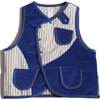 Baby Malok Padded Vest, Breton Mix - Vests - 1 - thumbnail