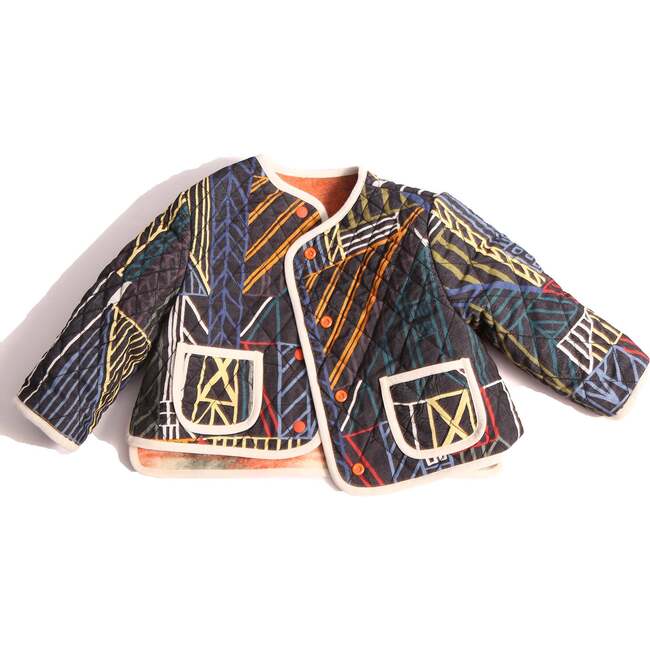 Baby Reversible Highlander Jacket, Celtic Mix - Jackets - 2