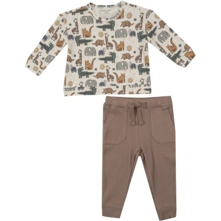 Safari Sketchbook Sweatshirt + Jogger, Multi