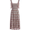 The Women's Ellie Ribbon Tie Strap A-Line Nap Dress, Sage Pinecone - Dresses - 1 - thumbnail