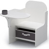 MySize Chair Desk, White - Desks - 1 - thumbnail