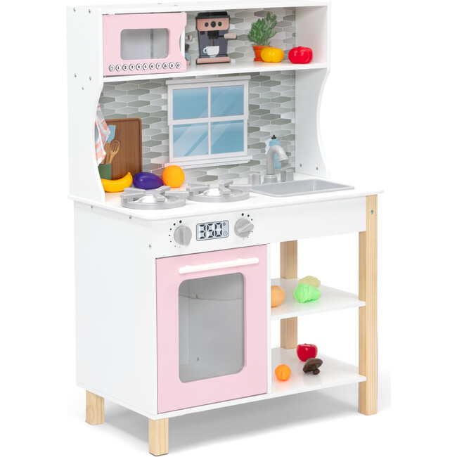 Tiny Chef Play Kitchen, Pink