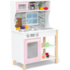 Tiny Chef Play Kitchen, Pink - Play Kitchens - 1 - thumbnail