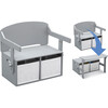 MySize Activity Bench, Grey - Desks - 1 - thumbnail