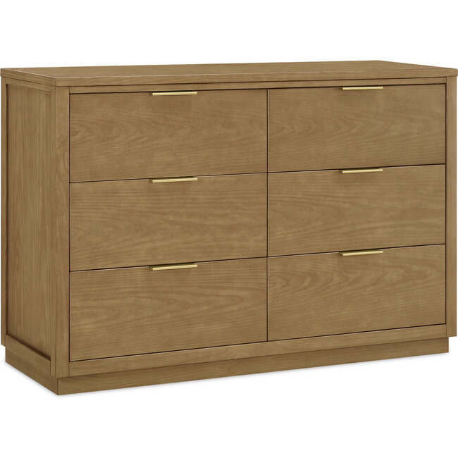 Forever 6 Drawer Dresser, Naturals Collection Light Brown