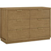 Forever 6 Drawer Dresser, Naturals Collection Light Brown - Dressers - 1 - thumbnail