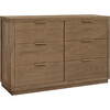 Forever 6 Drawer Dresser, Naturals Collection Brown - Dressers - 1 - thumbnail