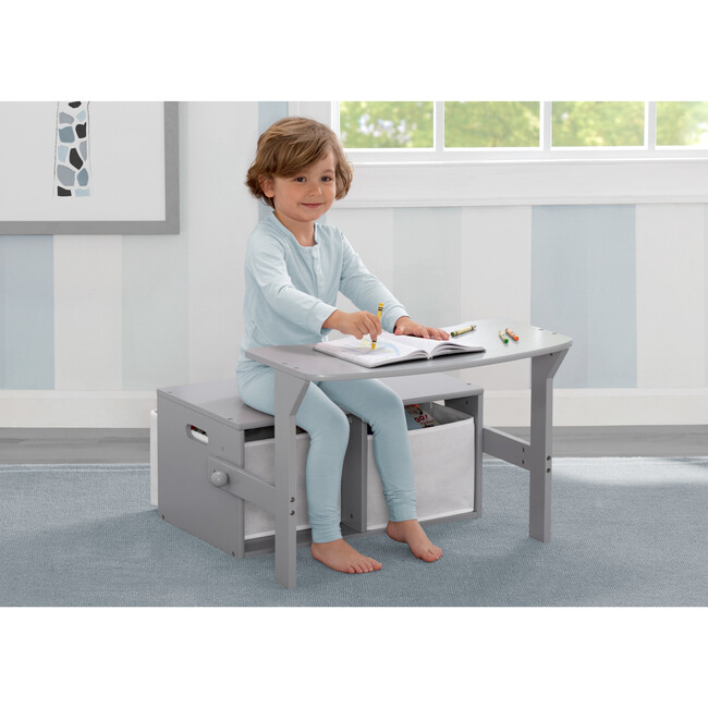 MySize Activity Bench, Grey - Desks - 3