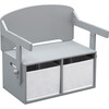 MySize Activity Bench, Grey - Desks - 4