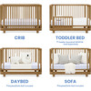 Nest 4-in-1 Convertible Crib, Acorn - Cribs - 4