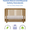 Nest 4-in-1 Convertible Crib, Acorn - Cribs - 7