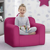 Cozee Kids Chair, Hot Pink - Kids Seating - 2