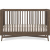 Dylan 4-in-1 Convertible Crib, Dark Brown - Cribs - 7