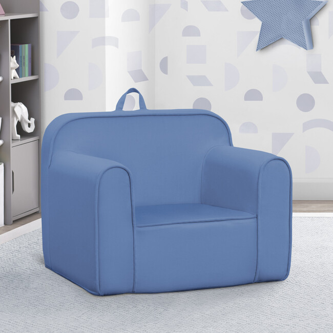 Cozee Kids Chair, Dark Blue - Kids Seating - 3