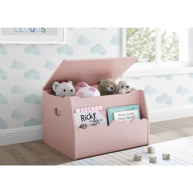 Cloud Toy Box, Pink - Toychests - 2